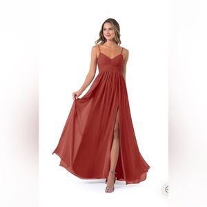 Azazie Alia Chiffon Dress